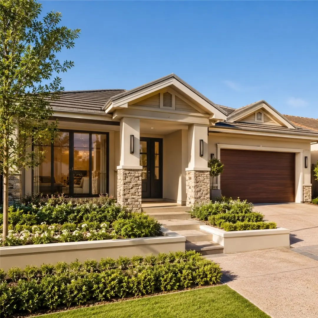 Repainted exterior of a Sydney home