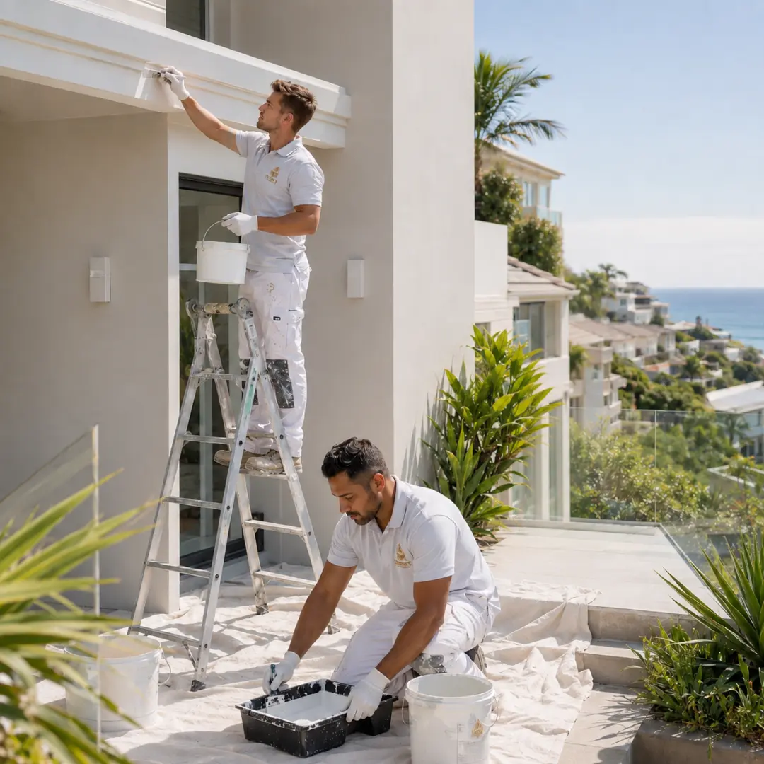 Sydney Paintmasters coastal home exterior repaint on a Bondi street near the beach