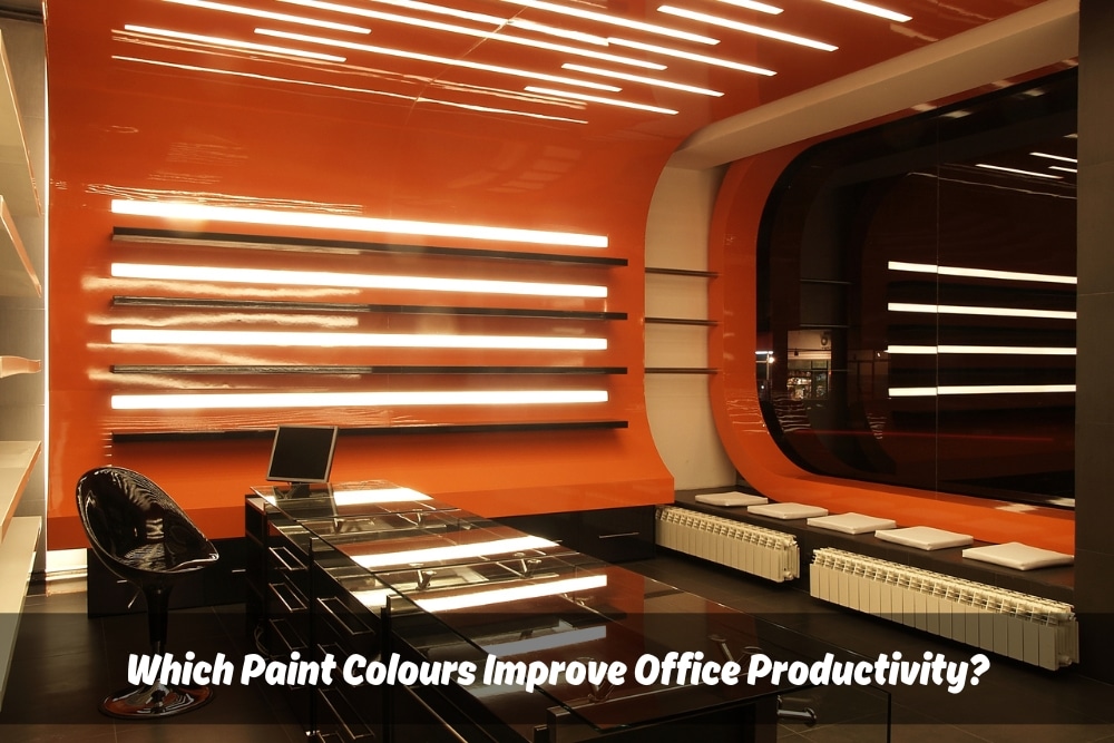 Image presents Which Paint Colours Improve Office Productivity