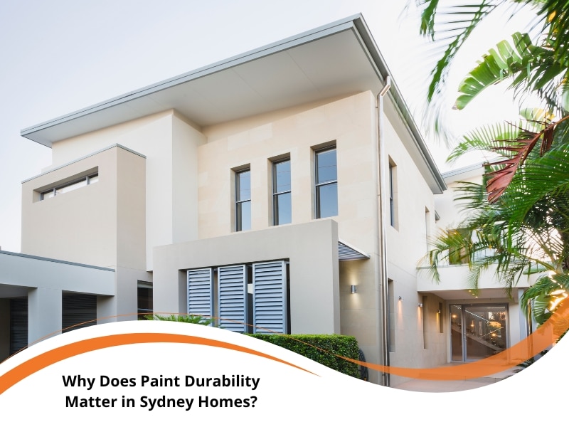Modern Sydney home with clean lines, highlighting the importance of paint durability for lasting beauty and protection.